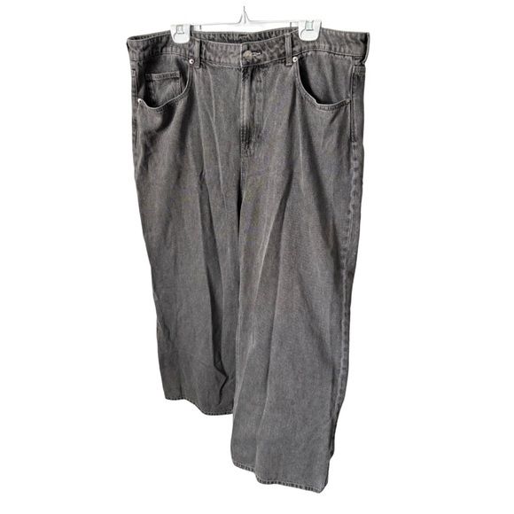 H&M | Divided Baggy Grey Jeans | Size 16 - Picture 1 of 9